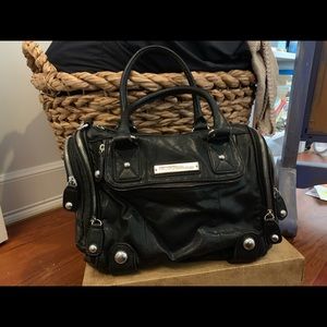 BCBG Barrel Handbag Black